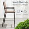 Best Choice Products Outdoor Barstools Set of 2, Bar Height Patio Chairs w/ All-Weather Mesh